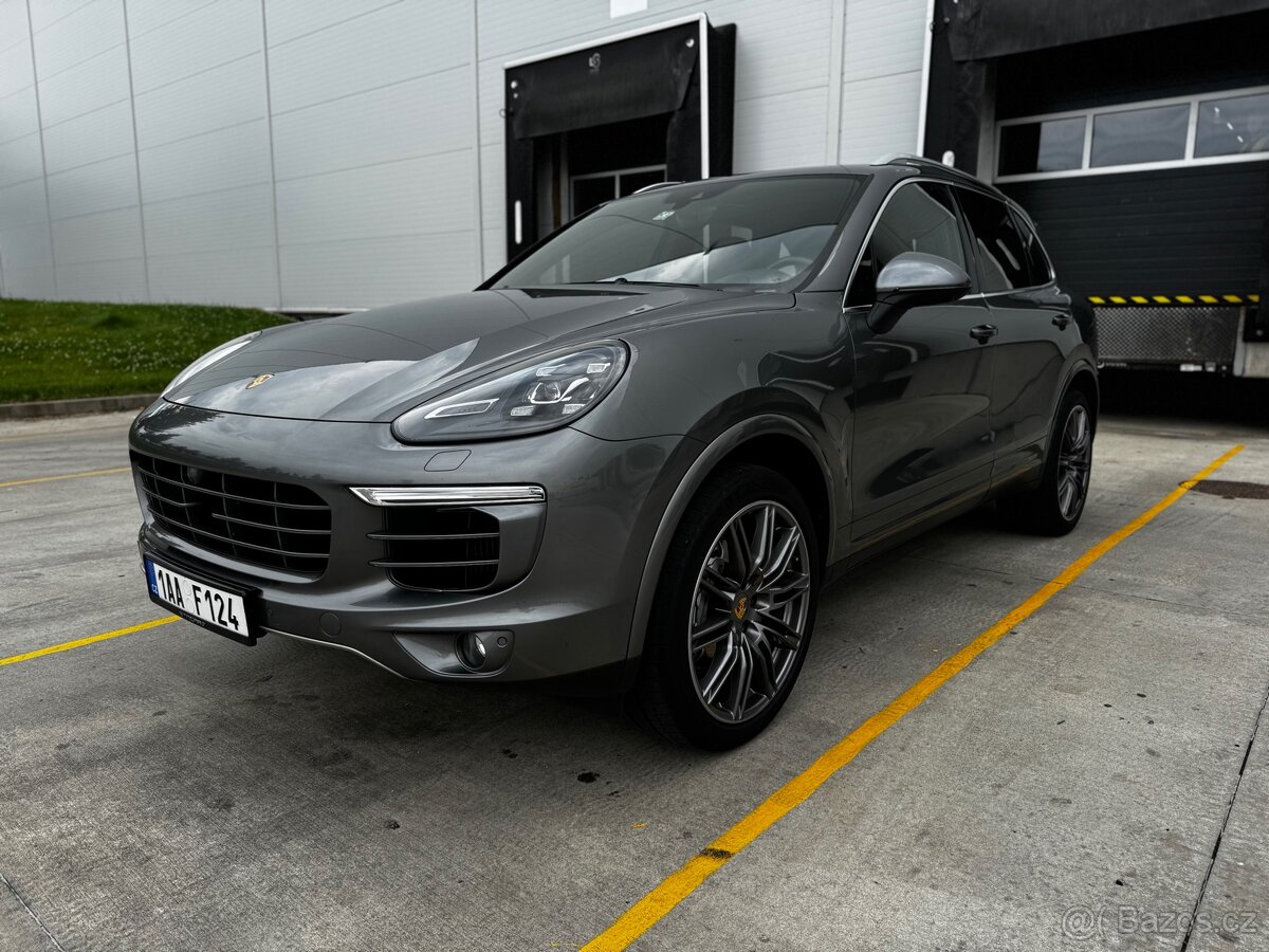 Porsche Cayenne S V8 diesel, 135t km, tažné 3500kg