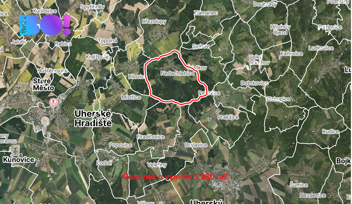 Prodej pole, 5380 m², Nedachlebice