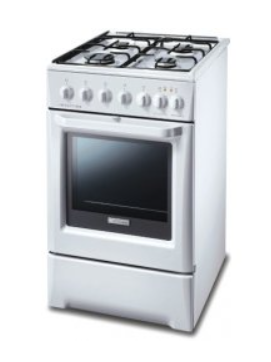 Plynový sporák Electrolux úzký s troubou - 50cm