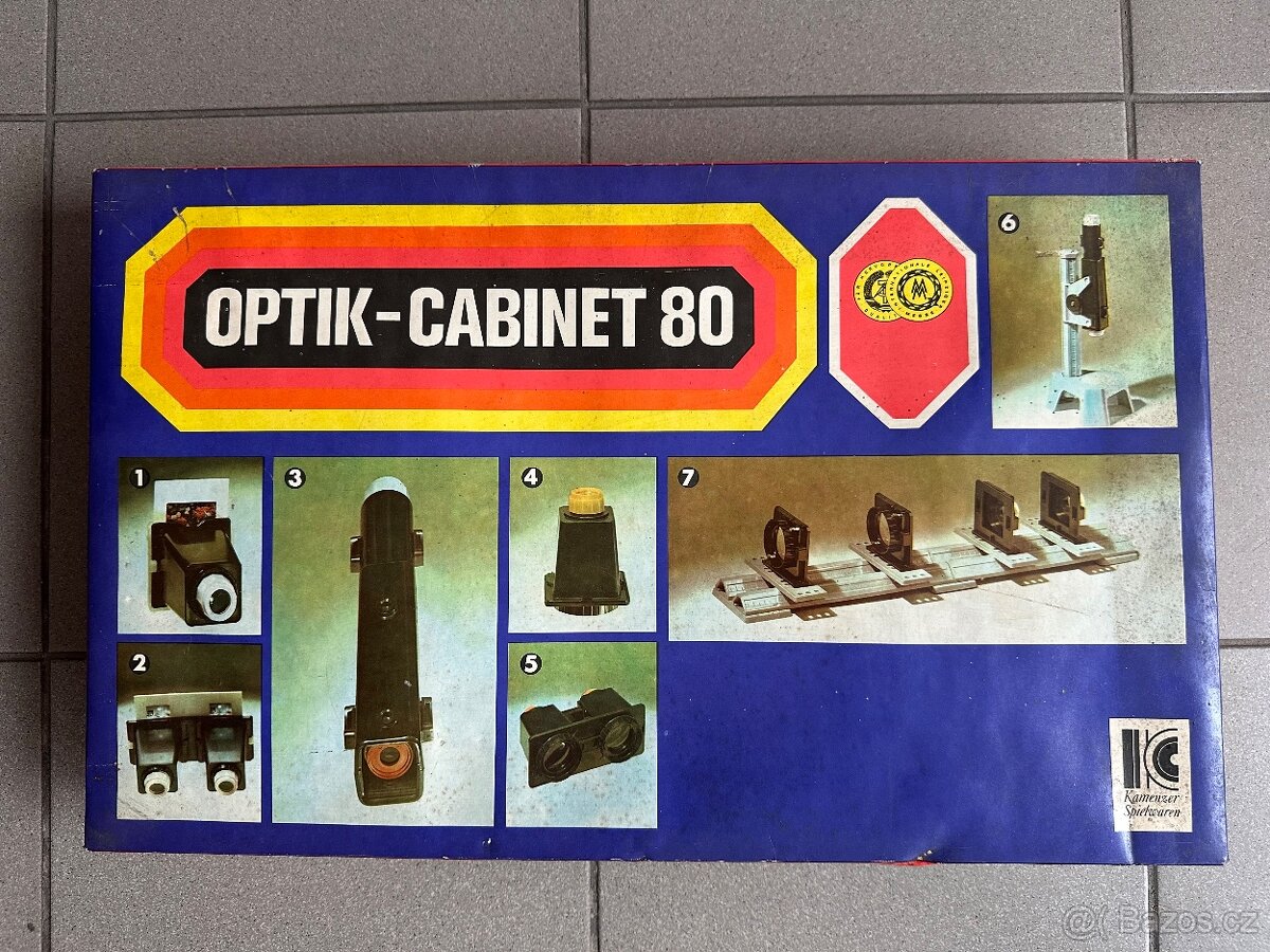 "Mladý optik" - Optik-Cabinet 80 (sběratelský kus)