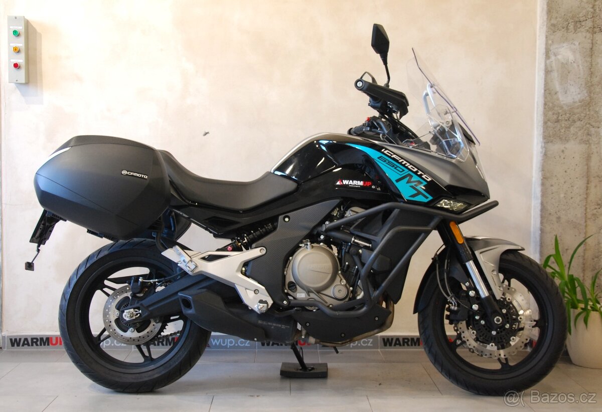 CFMOTO 650 MT Premium - VÝPRODEJ,1.maj,hezký stav,serviska