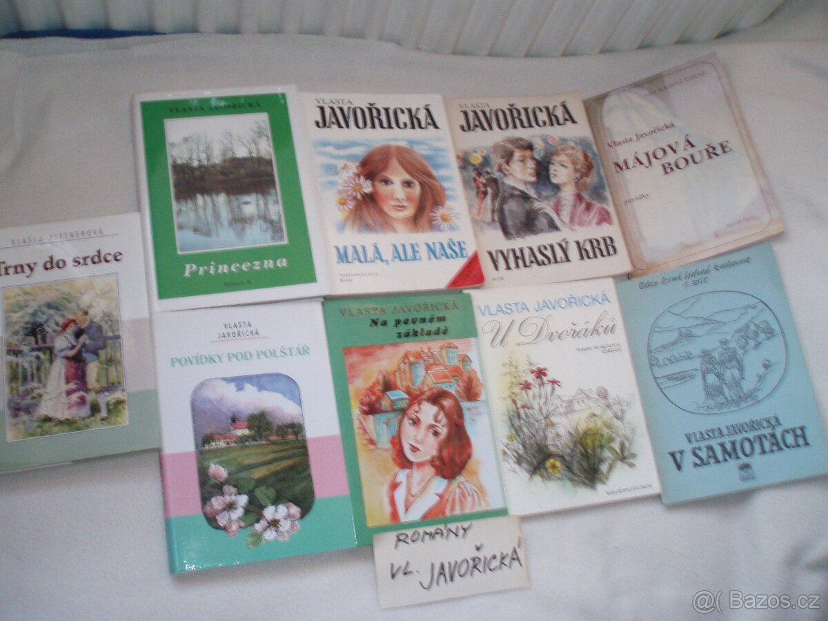 V.Javořická-romány pro ženy a dívky