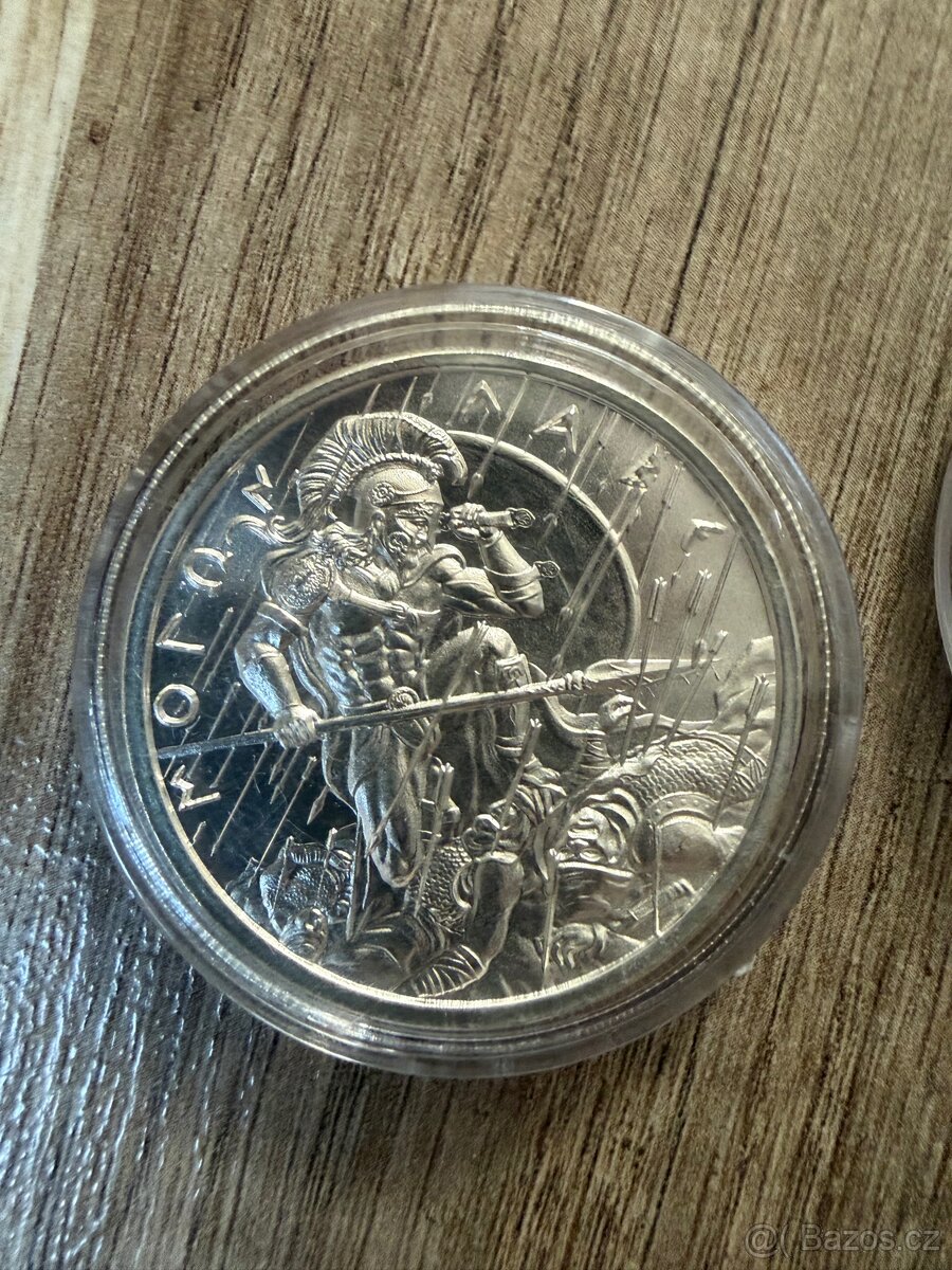 Stříbrná mince 1oz MOLON LABE 2019 Typ 3