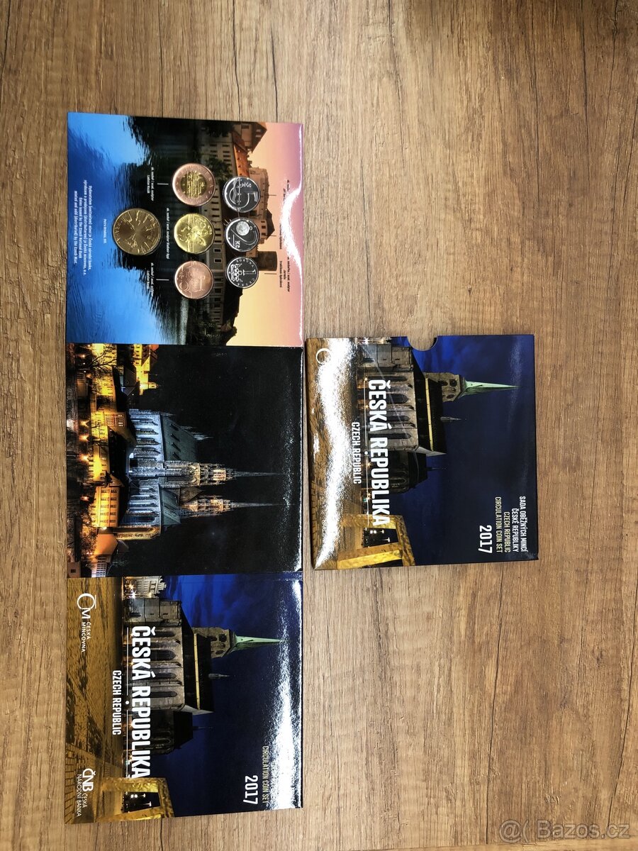 Sada oběžných mincí 2017