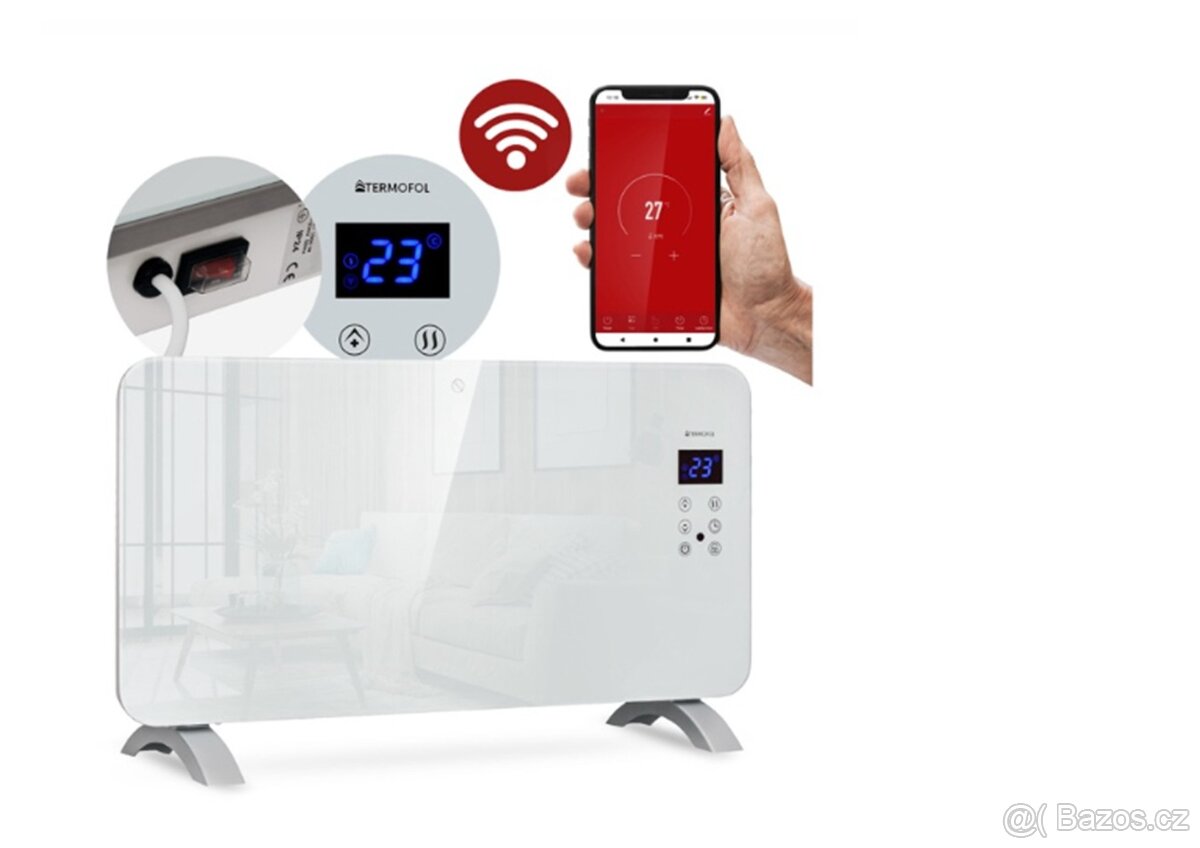 Elektrický přímotop TERMOFOL s WiFi