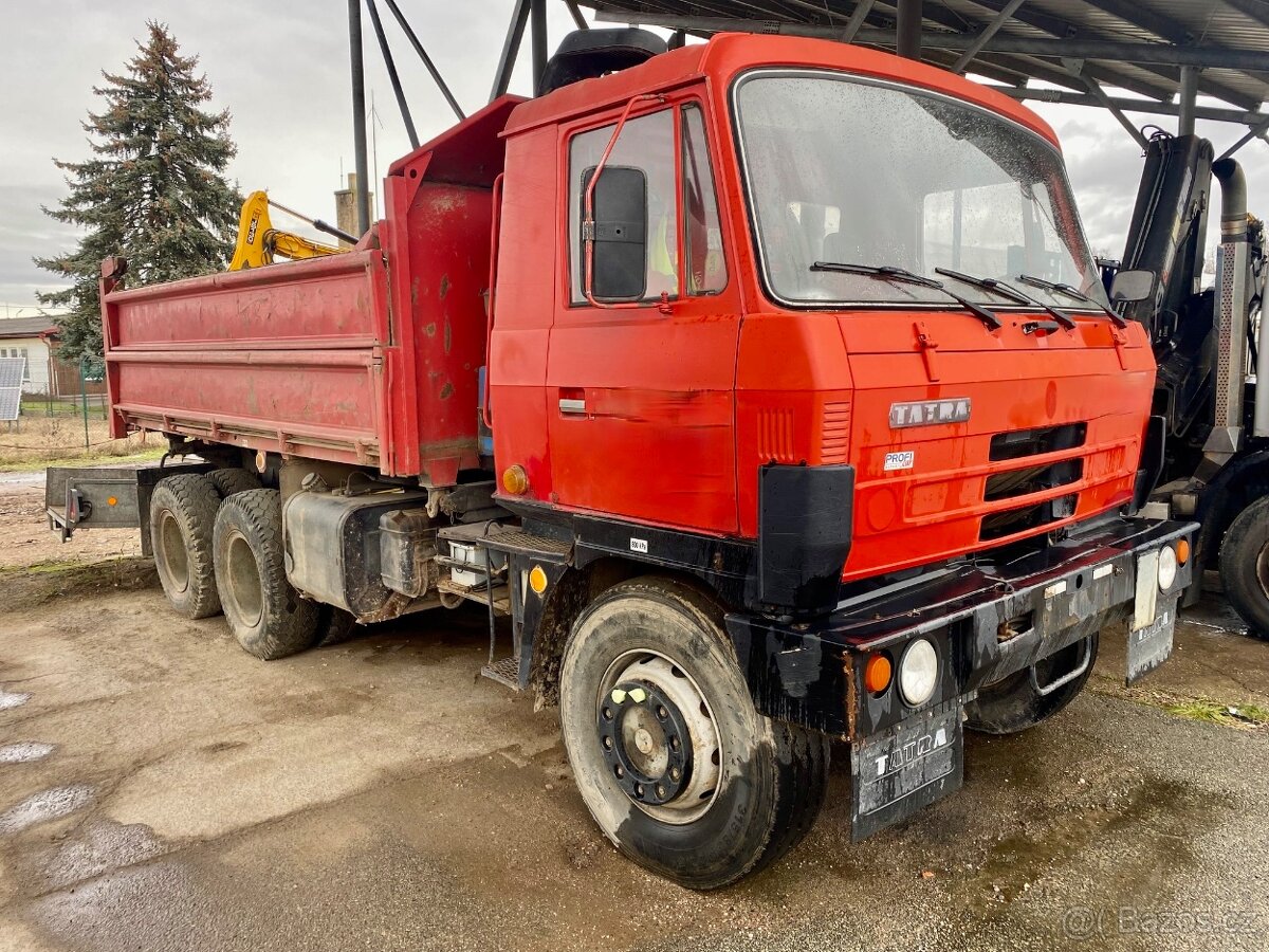 TATRA N3 TEREBÍ SKLAPĚČ SV3 N.STK ČR + MAJITEL 6X6 TAŽNÉ