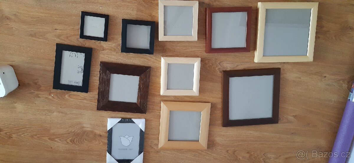 Rámečky se sklem