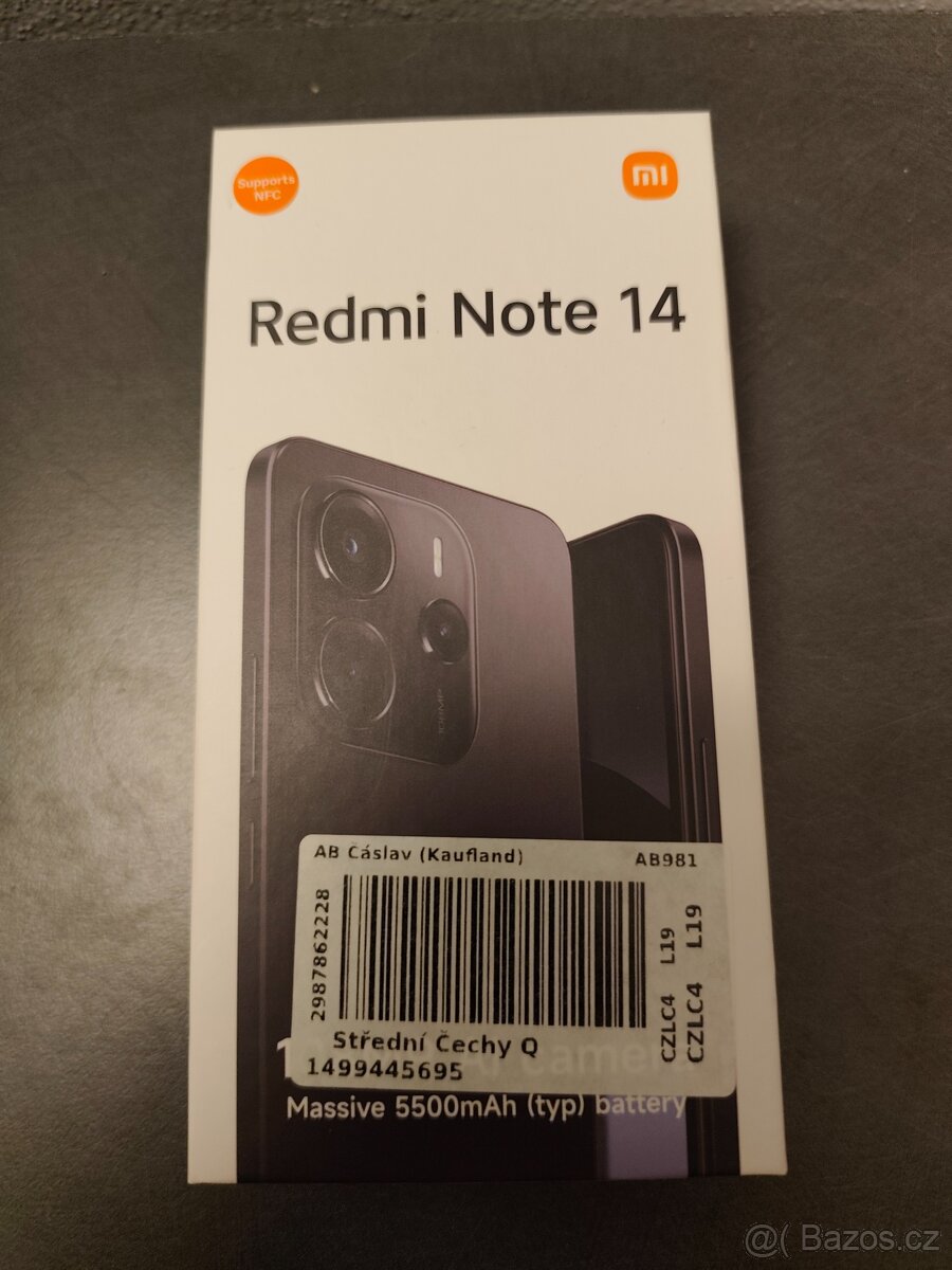 Xiaomi Redmi note 14 6GB/16 GB