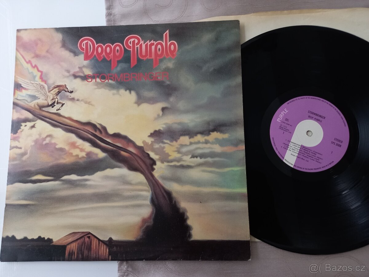 DEEP PURPLE „Stormbringer“ /Purple rec 1974/ skvely stav, o