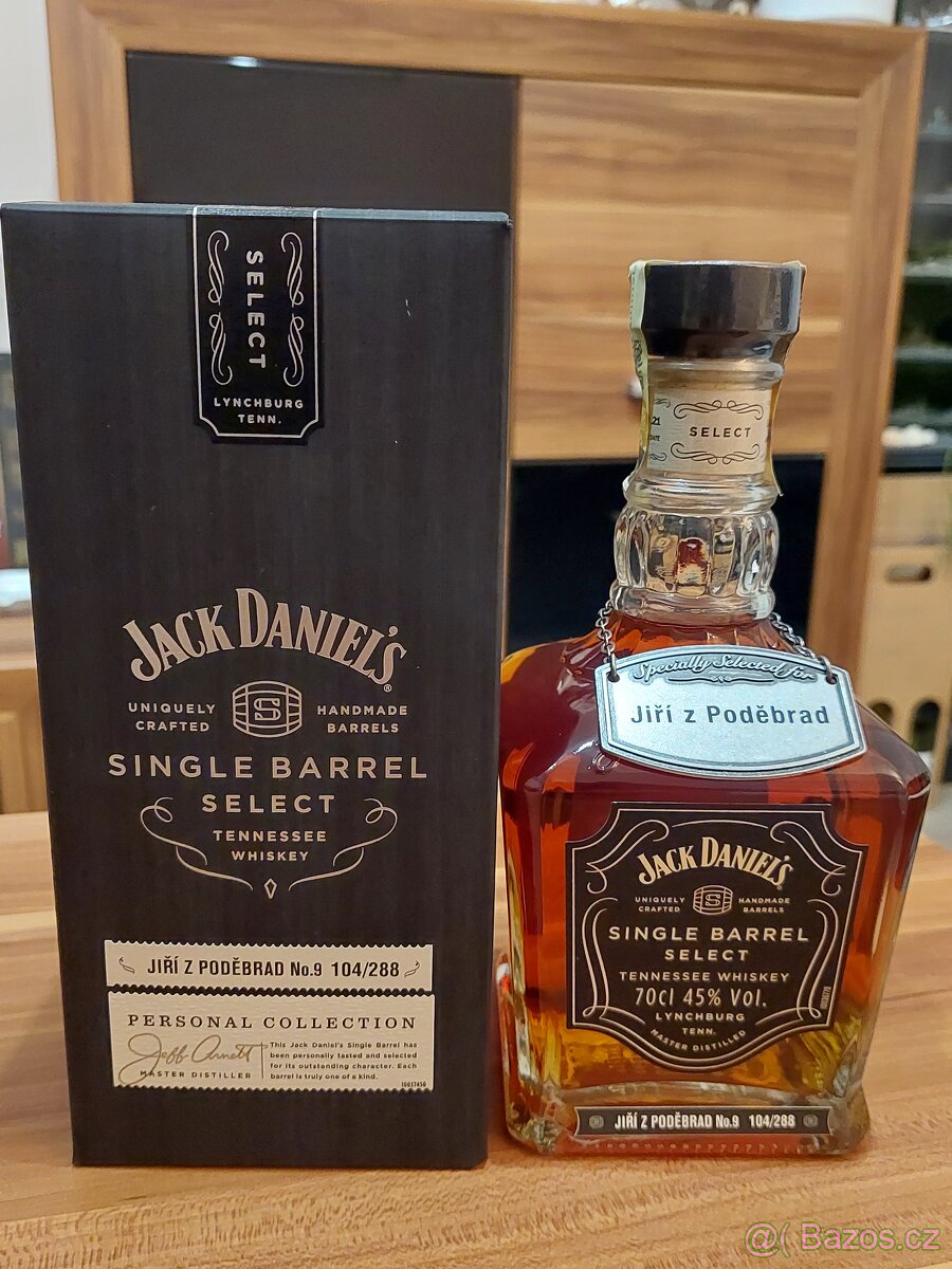 JACK DANIELS SINGLE BARREL JIRI Z PODEBRAD