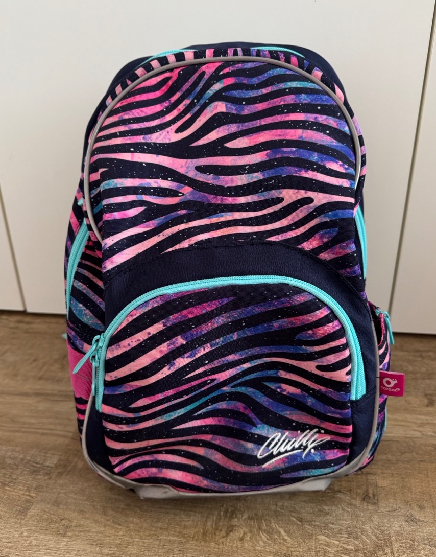 Školní batoh, aktovka Topgal, zebra Kimi