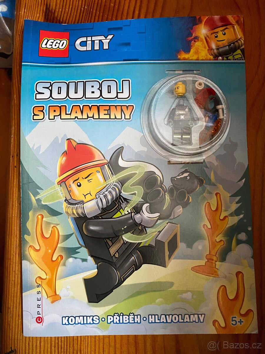 Lego časopisy s lego panáčkem