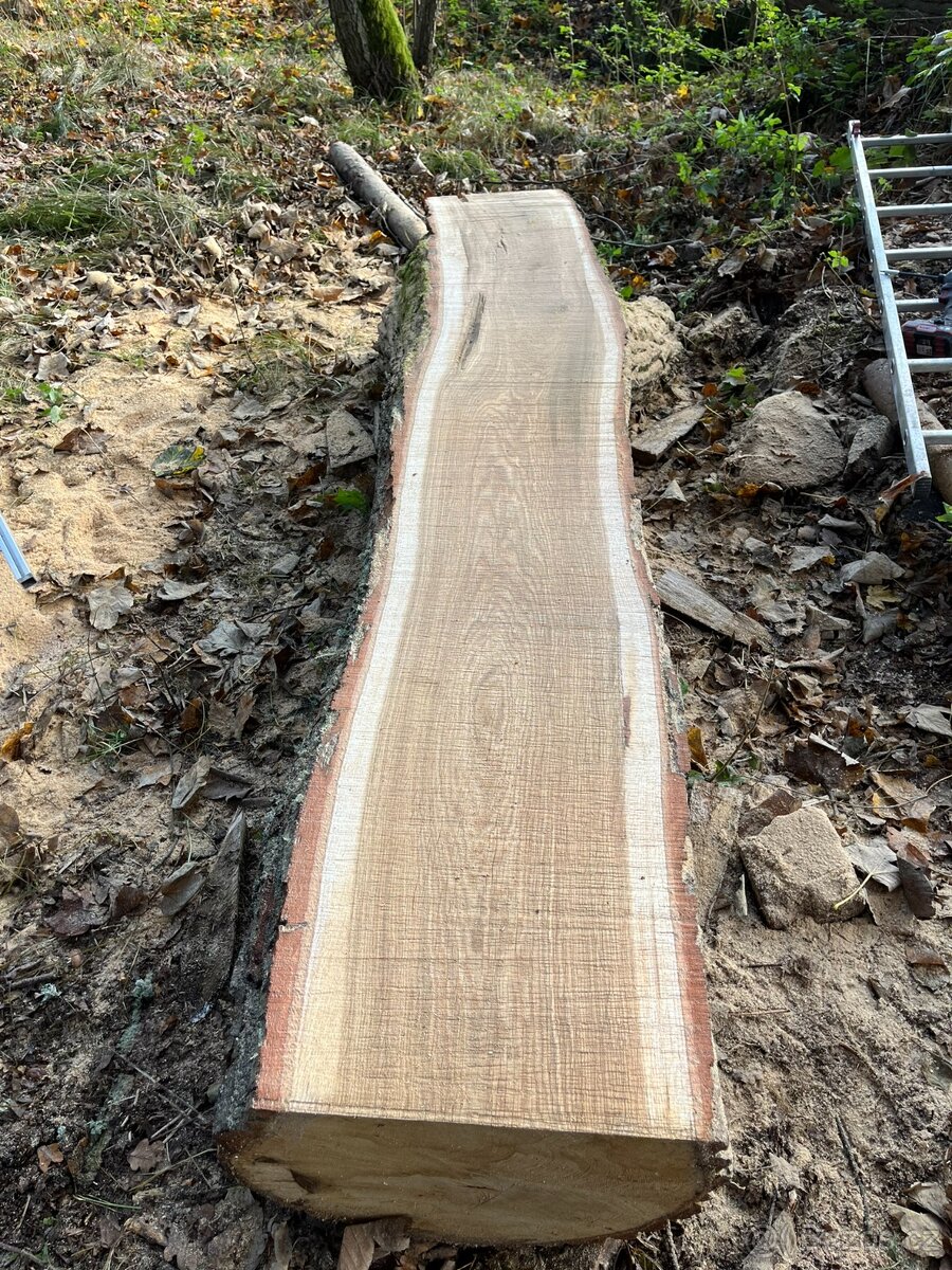 Dubové fošny + koláče