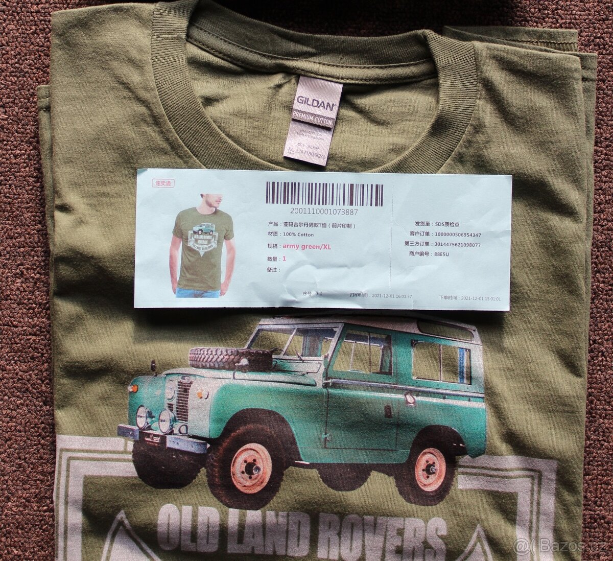 Tričko Land Rover
