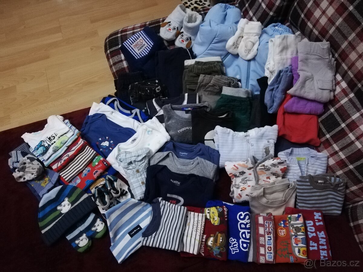 Balík oblečení vel. 74 - KLUK