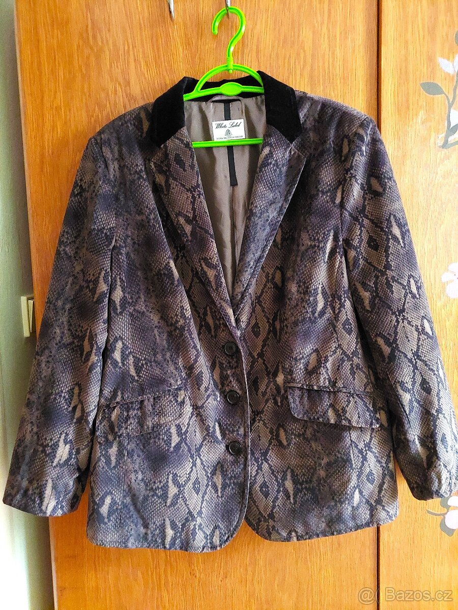 Dámské sametové sako v.46