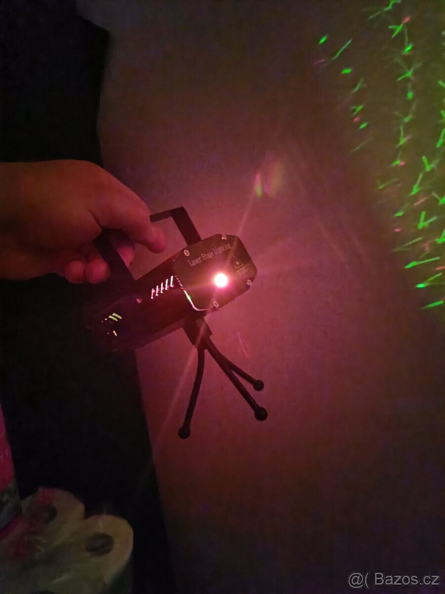 Disco Laser - Mini laserový projektor