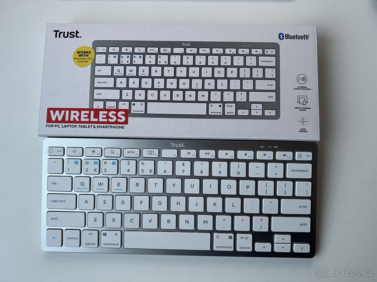 TRUST BASICS Bluetooth Keyboard - US
