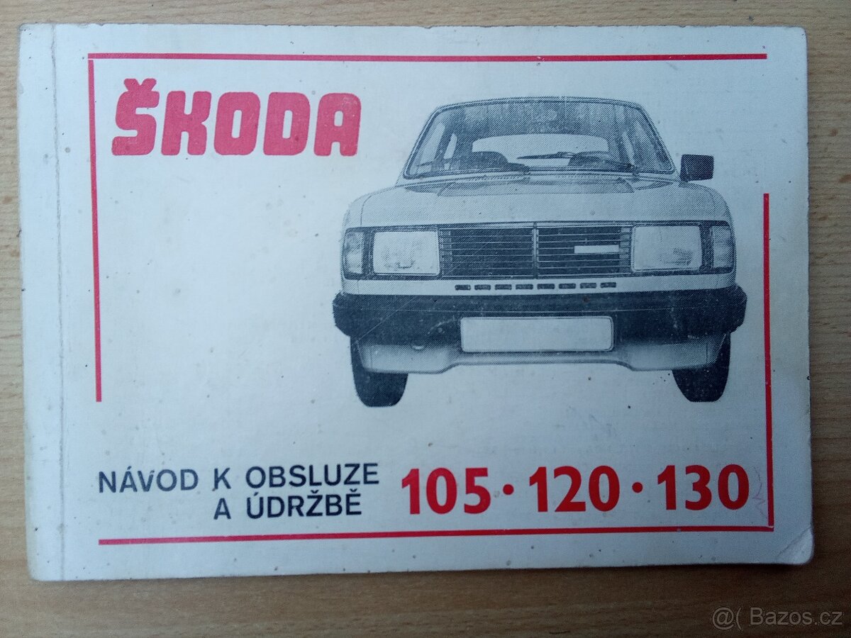 Návod k obsluze Škoda 105,120,130
