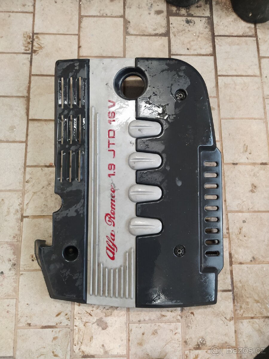 Podběhy kol, horní a dolní kryt motoru Alfa Romeo 1.9 JTD