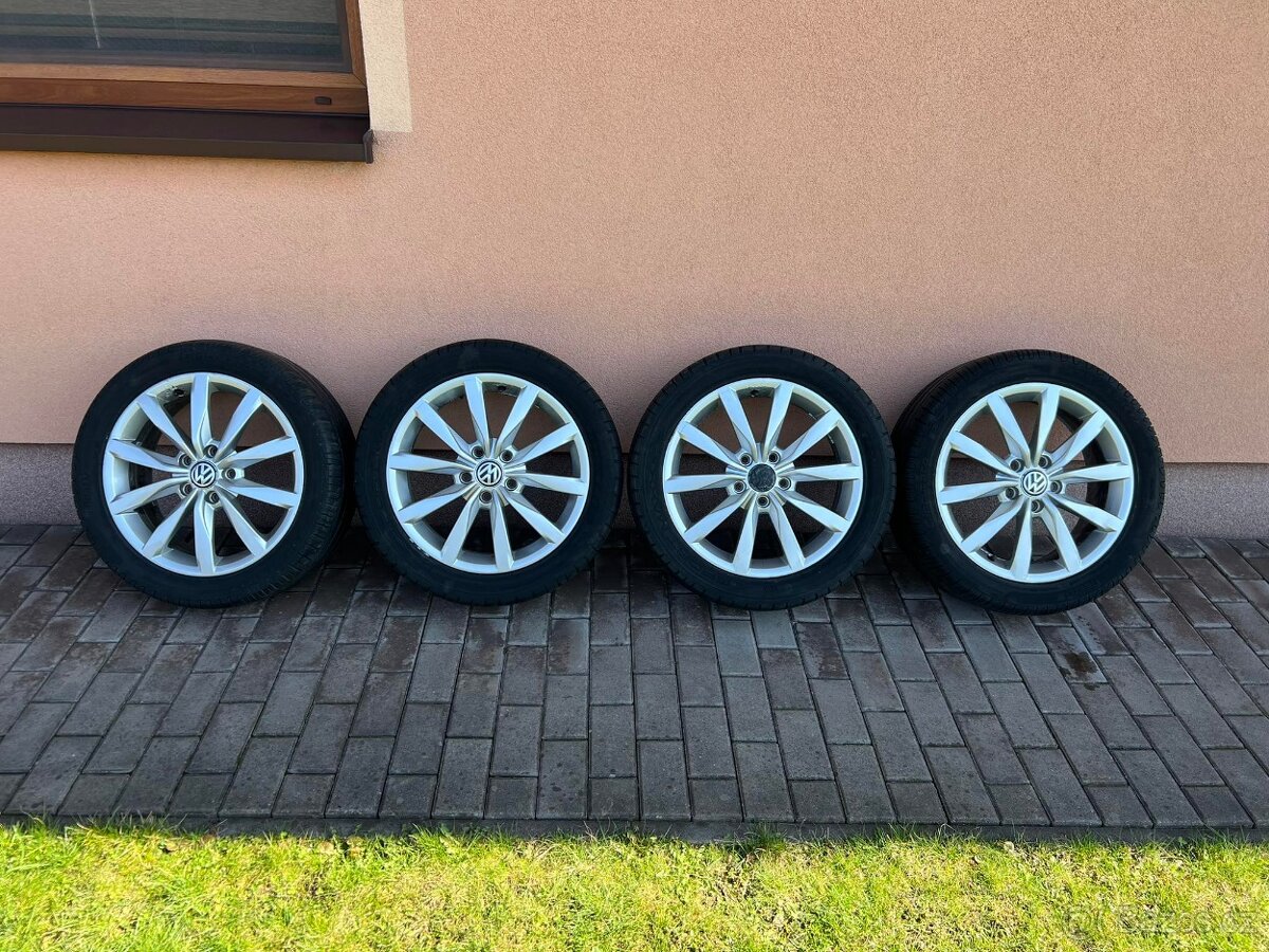 orig. letní alu kola Dijon R17 225/45/17