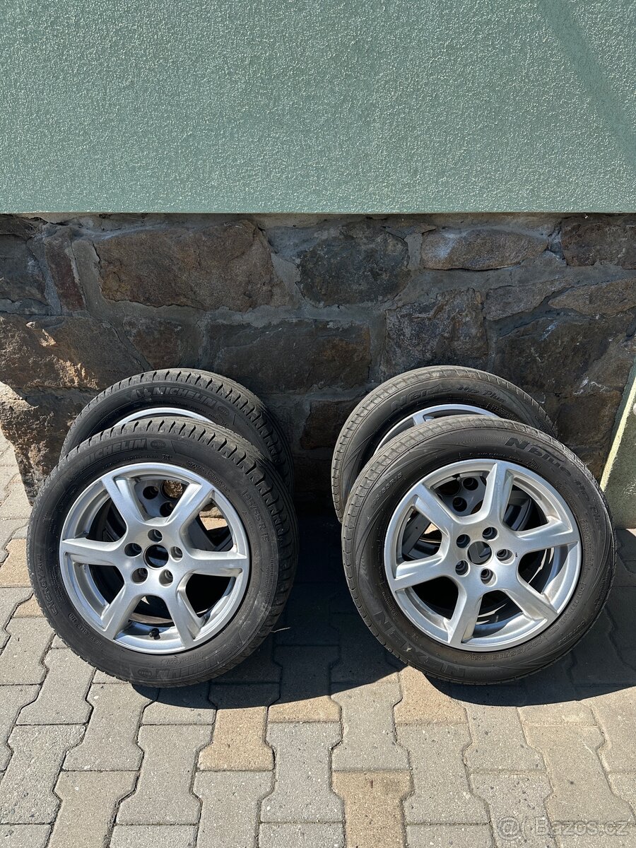Sada Alu Kol R15 5x100+ letní pneumatiky