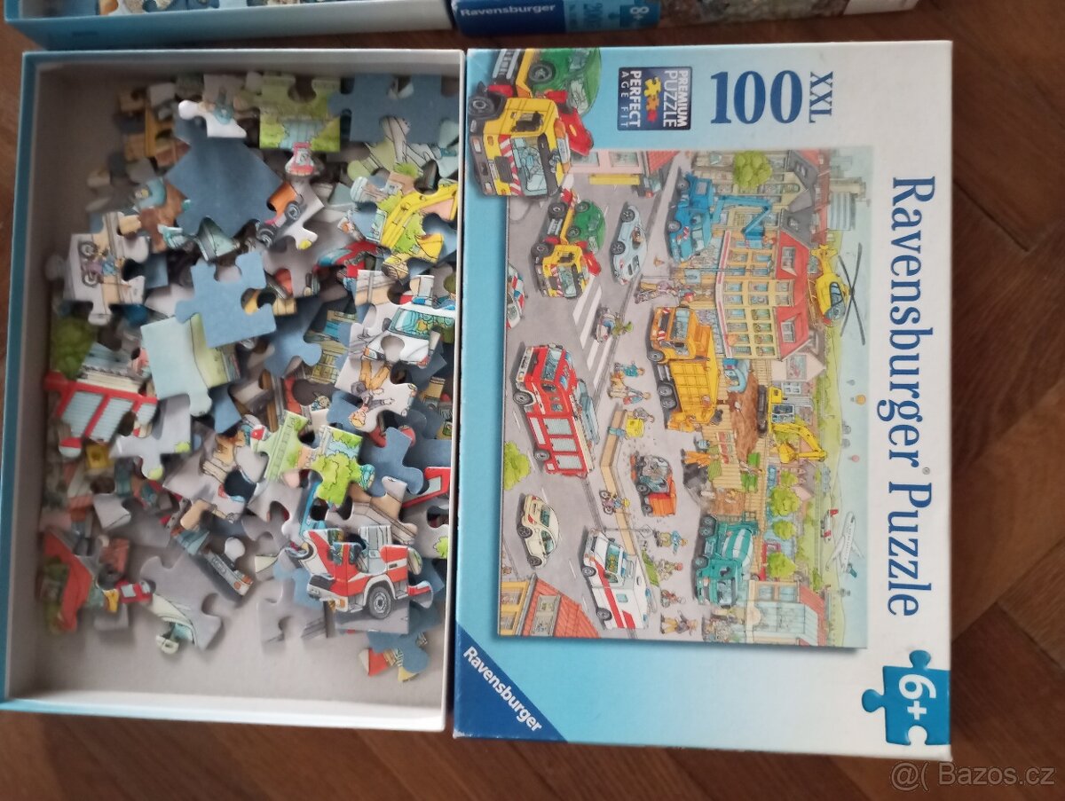 Ravensburger Puzzle 6+ let 100 dílků XXL Křižovatka