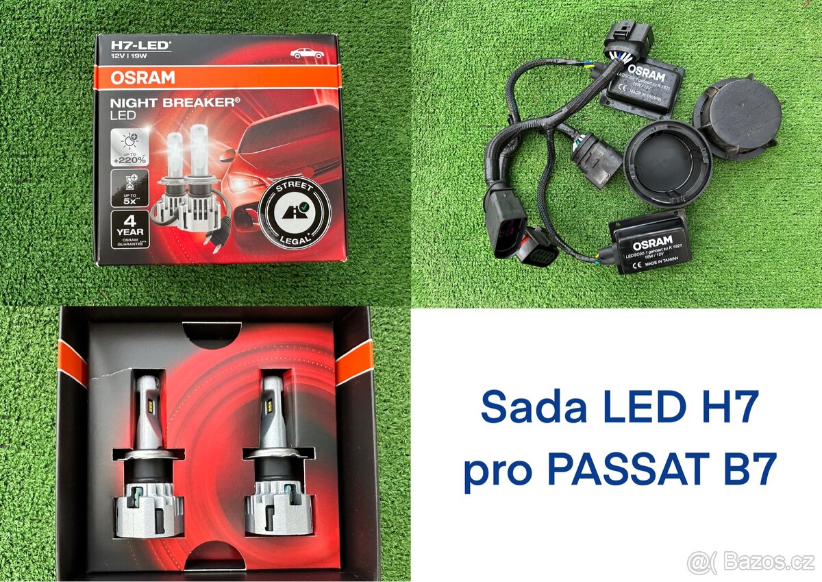 OSRAM NIGHT BREAKER LED H7 - CZ homologace