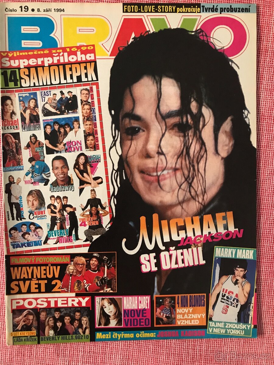 Bravo 19/1994 - komplet. Velmi pěkný stav.