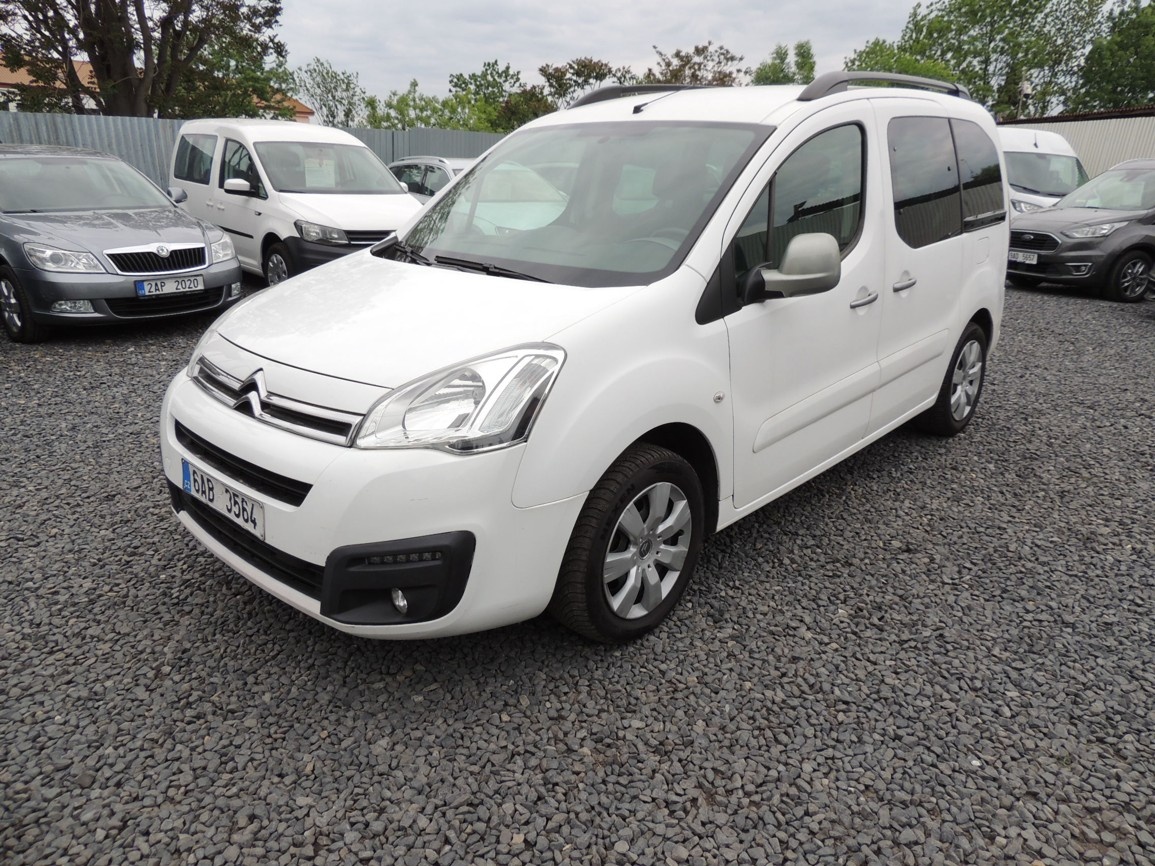 Citroën Berlingo 1.6i,88kw,Multispace,2017,ČR,2.majitel