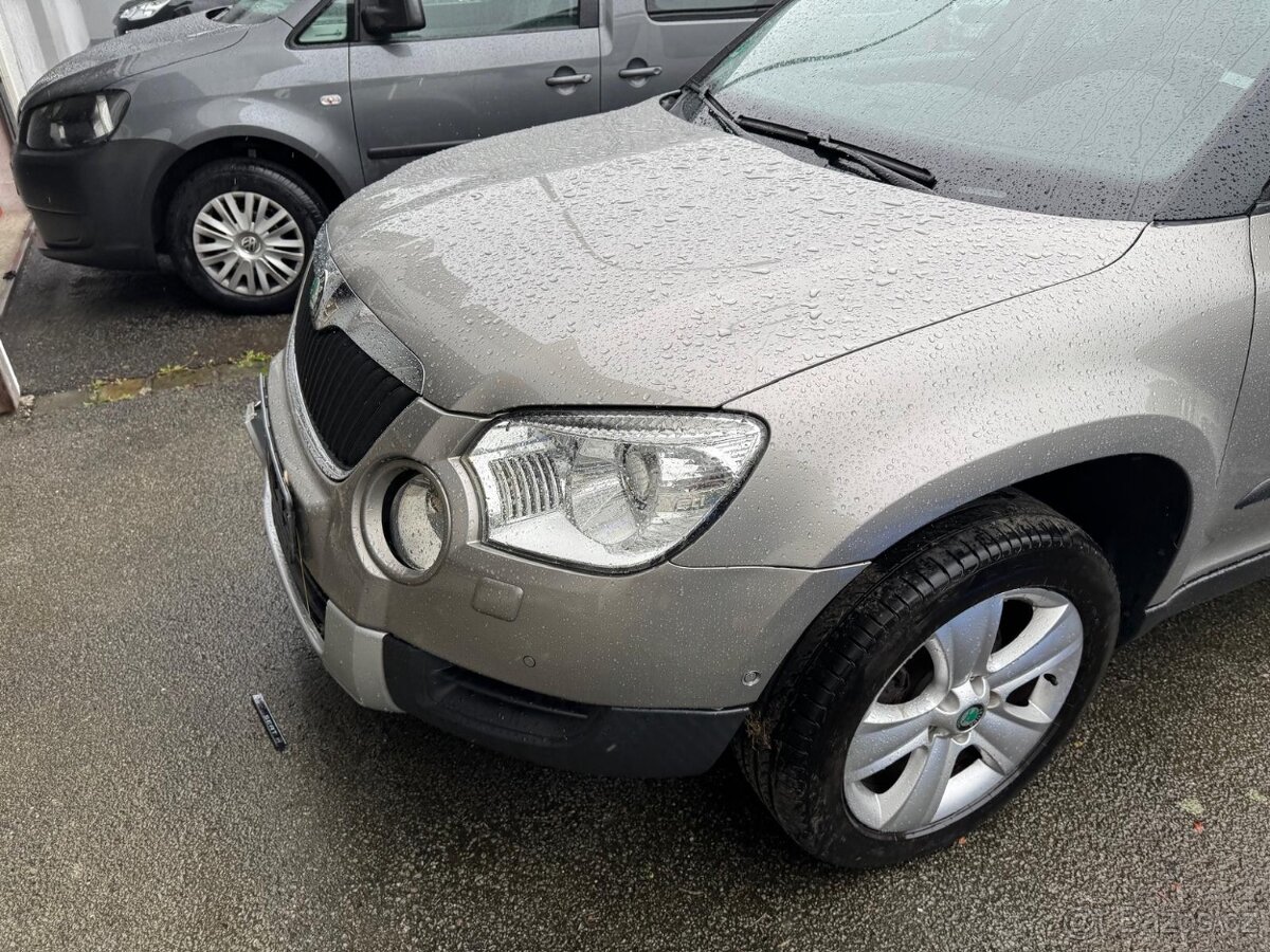 Škoda Yeti DSG 4x4 TDi 2012