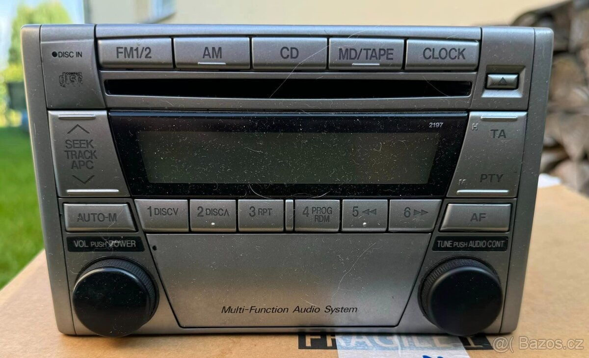 Mx-5 NBFL 2DIN rádio s CD