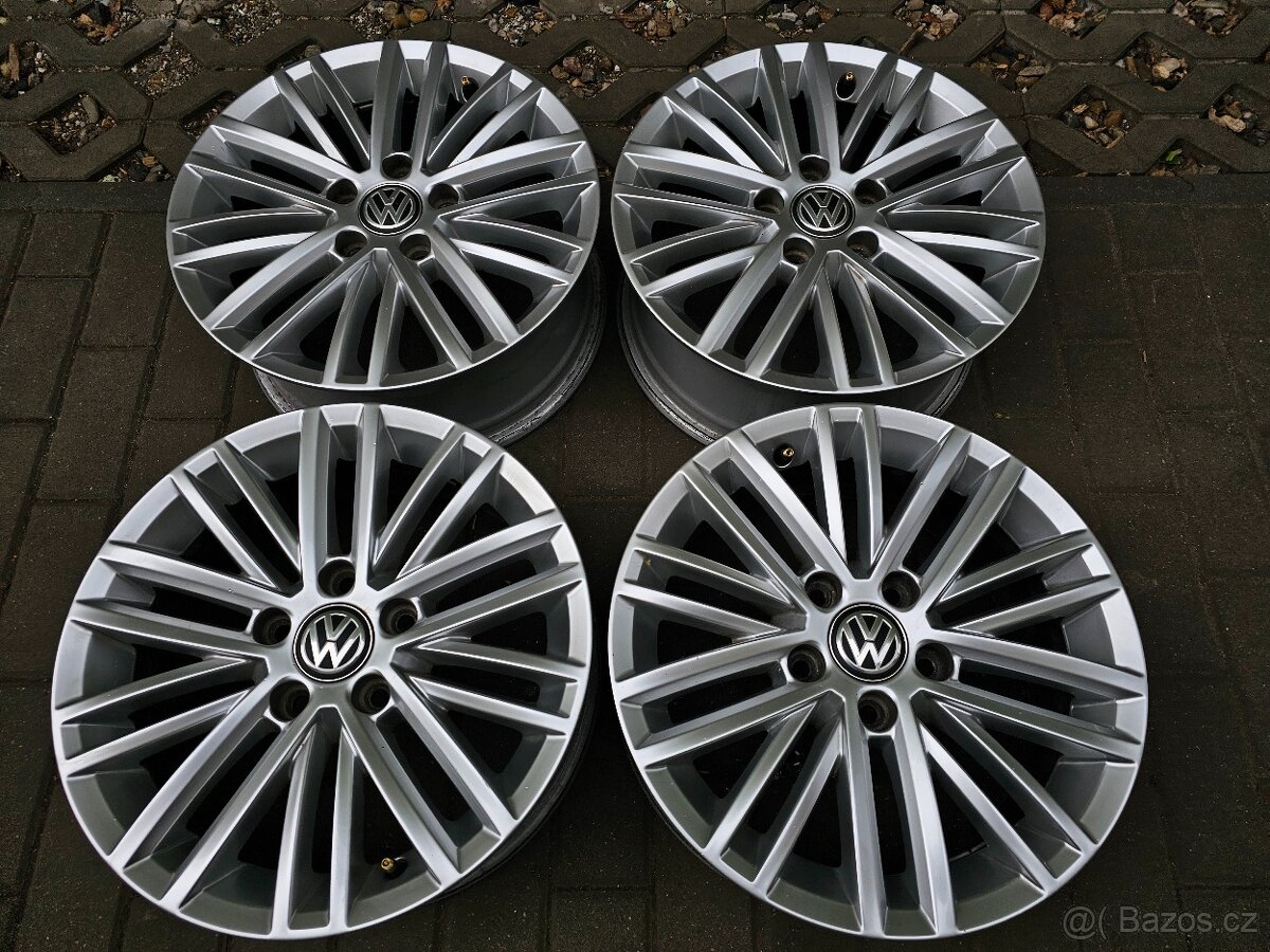 ALU disky kola 5x112 VW R16 Golf ET46 5G0