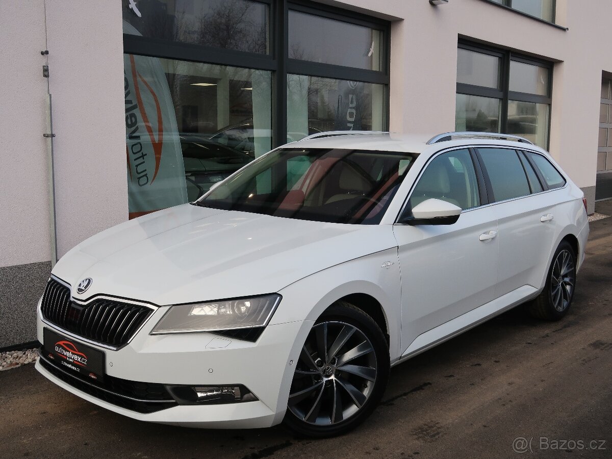 Škoda Superb 2.0TDi,140kW,L&K,1majČR,DPH