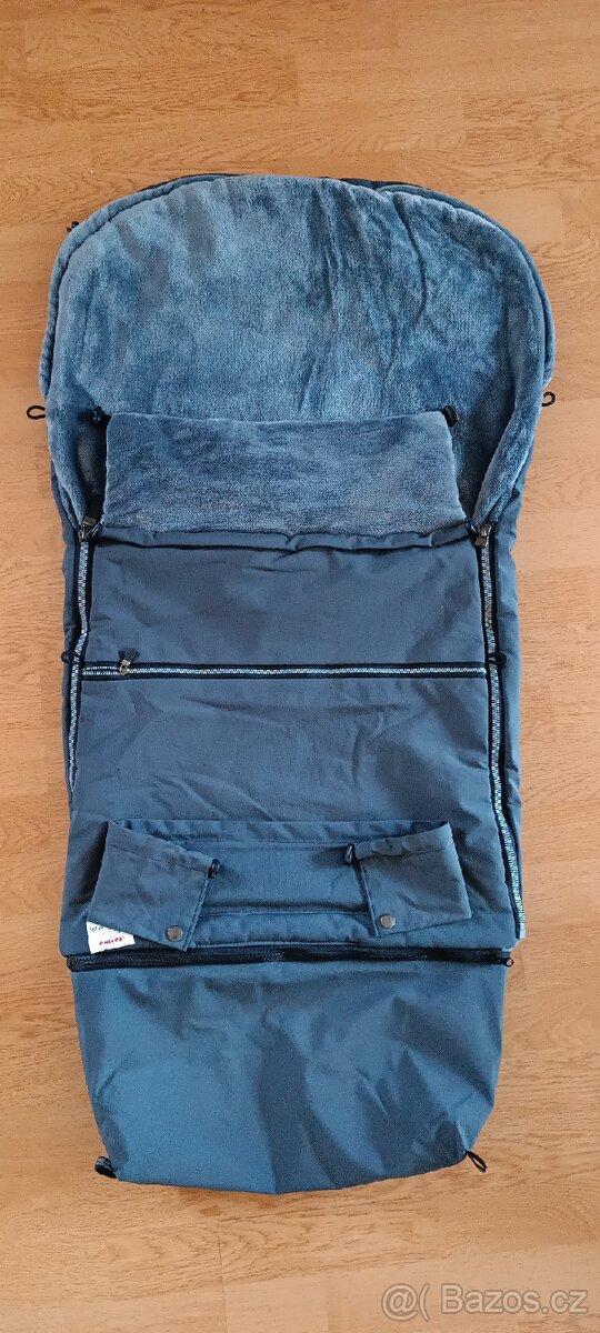 Emitex rostouci fusak (softshell a hřejivý fleece)