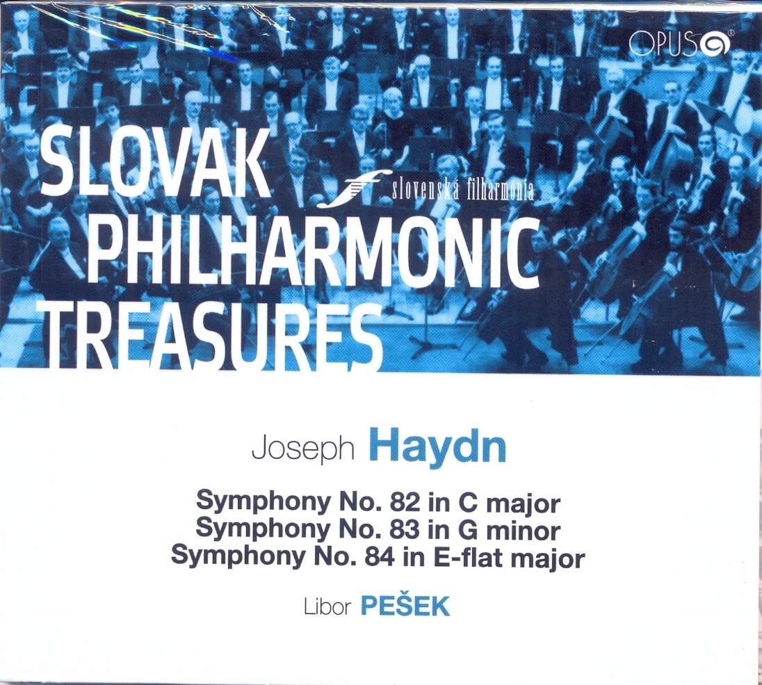 CD Joseph Haydn – Symphonies Nos 82,83 & 84 / Libor Pešek
