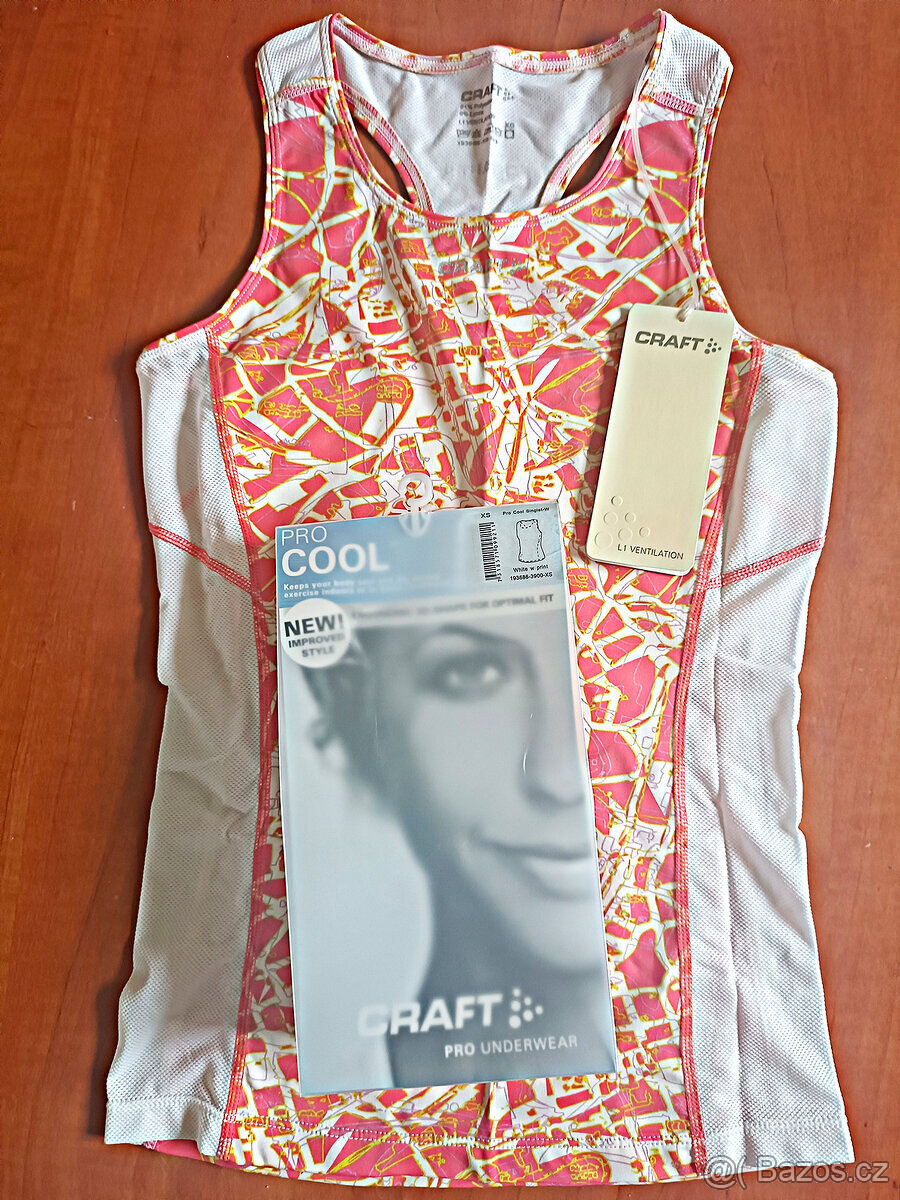 Dámské/dívčí tílko Cool CRAFT vzor vel. XS (nové)