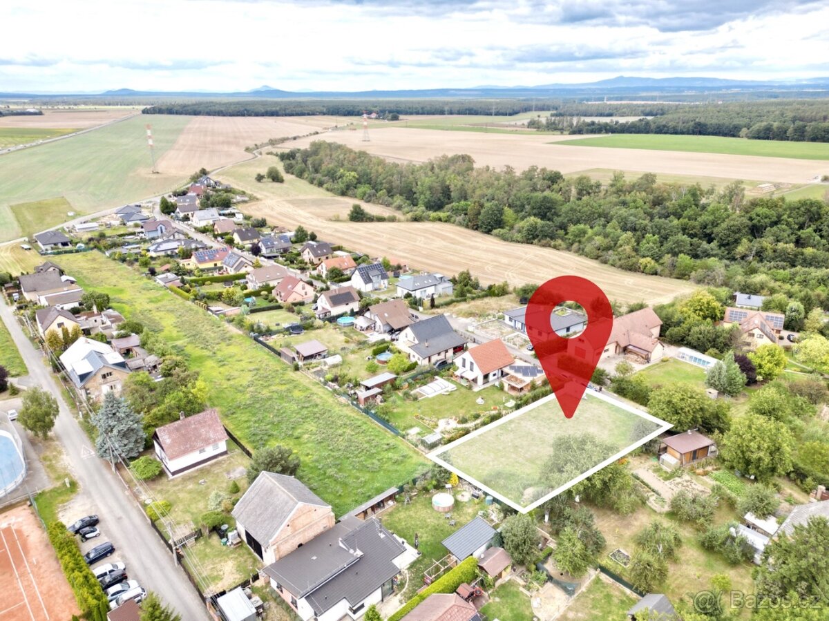 Prodej stavebního pozemku 1084 m² Hrdlořezy u Ml. Boleslavi