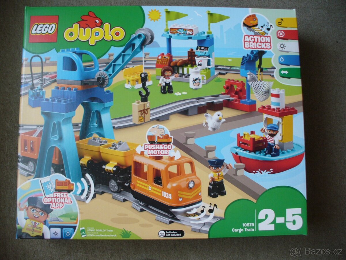 Lego Duplo 10875 Nákladní vlak