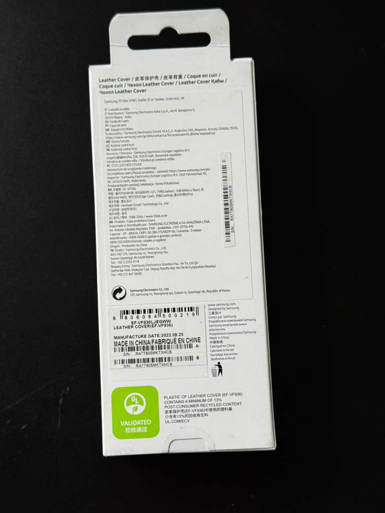 Samsung Fold 4 Kozený obal