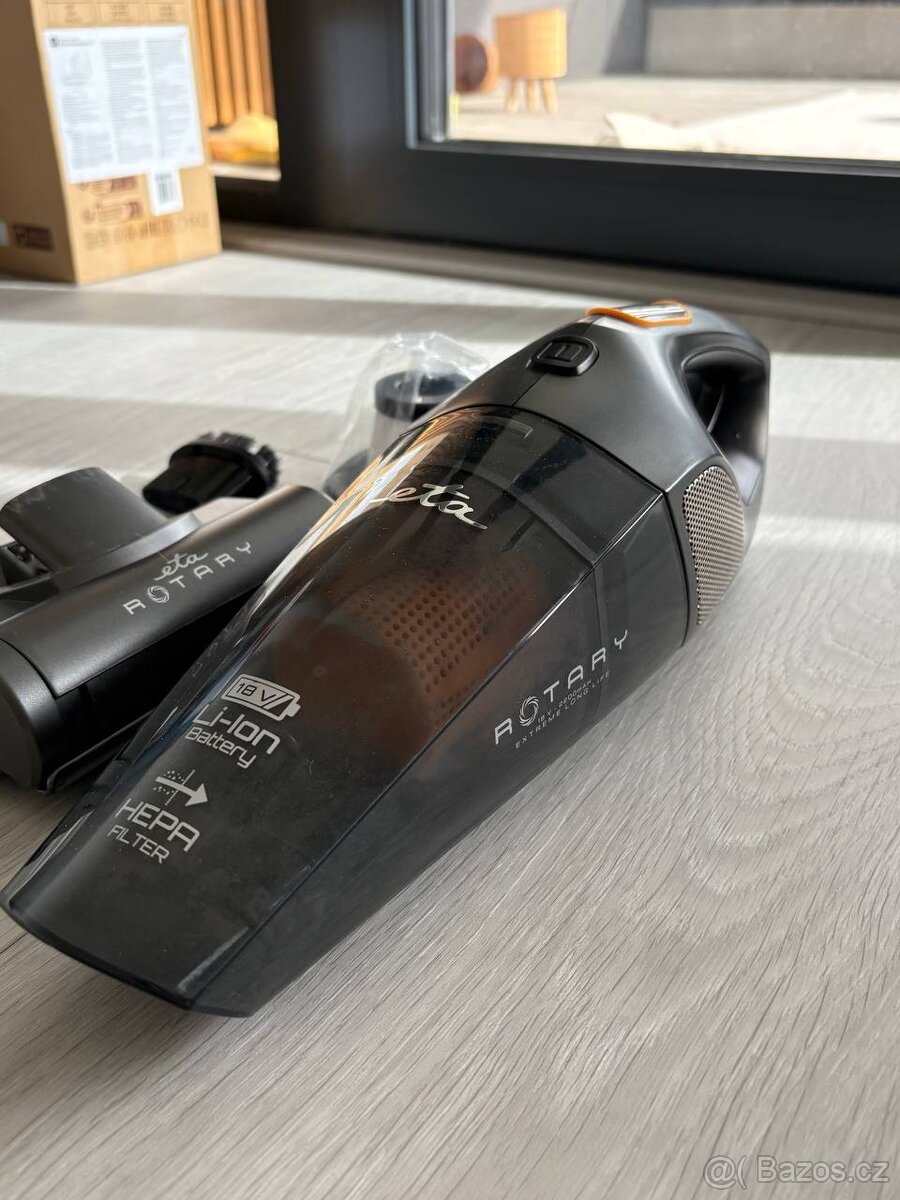 ETA Rotary 18 V (model 2425 90000) – bezdrátový vysavač