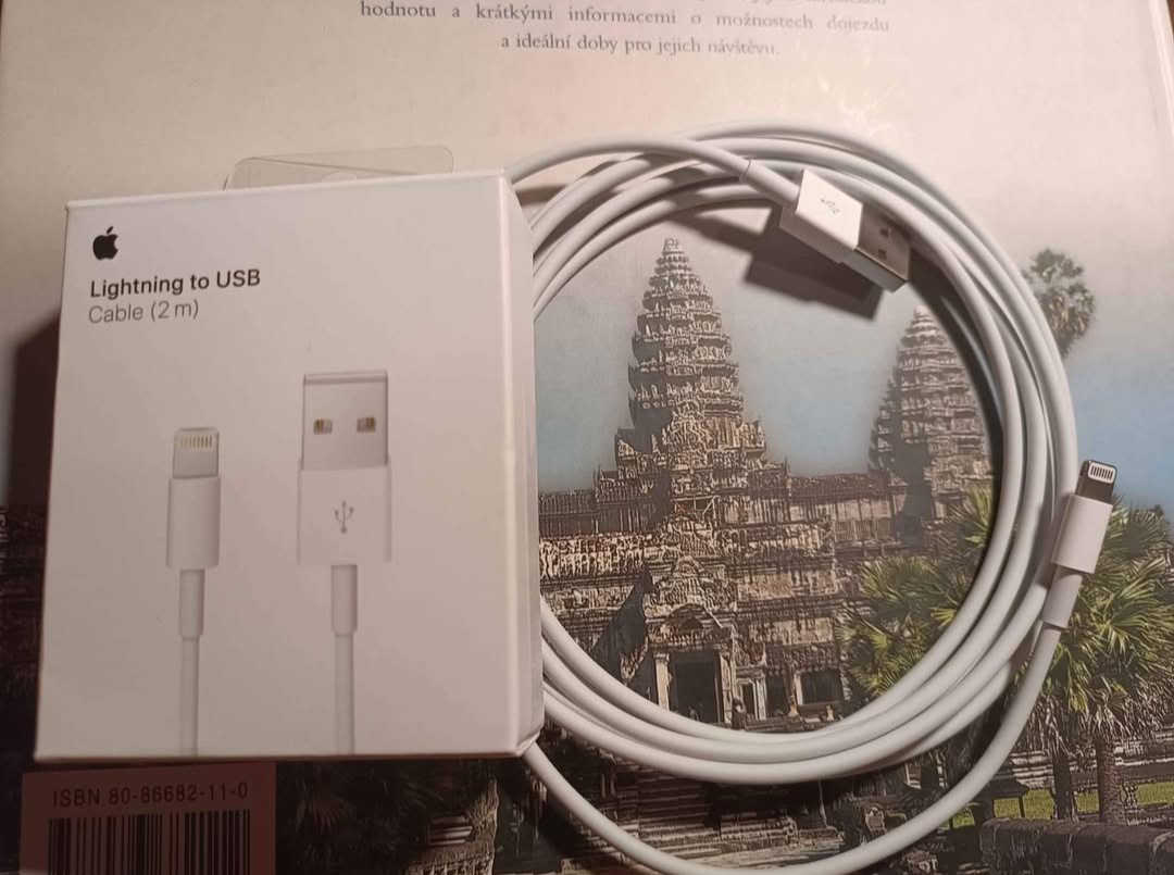 Apple USB/lightning 2 metry originál