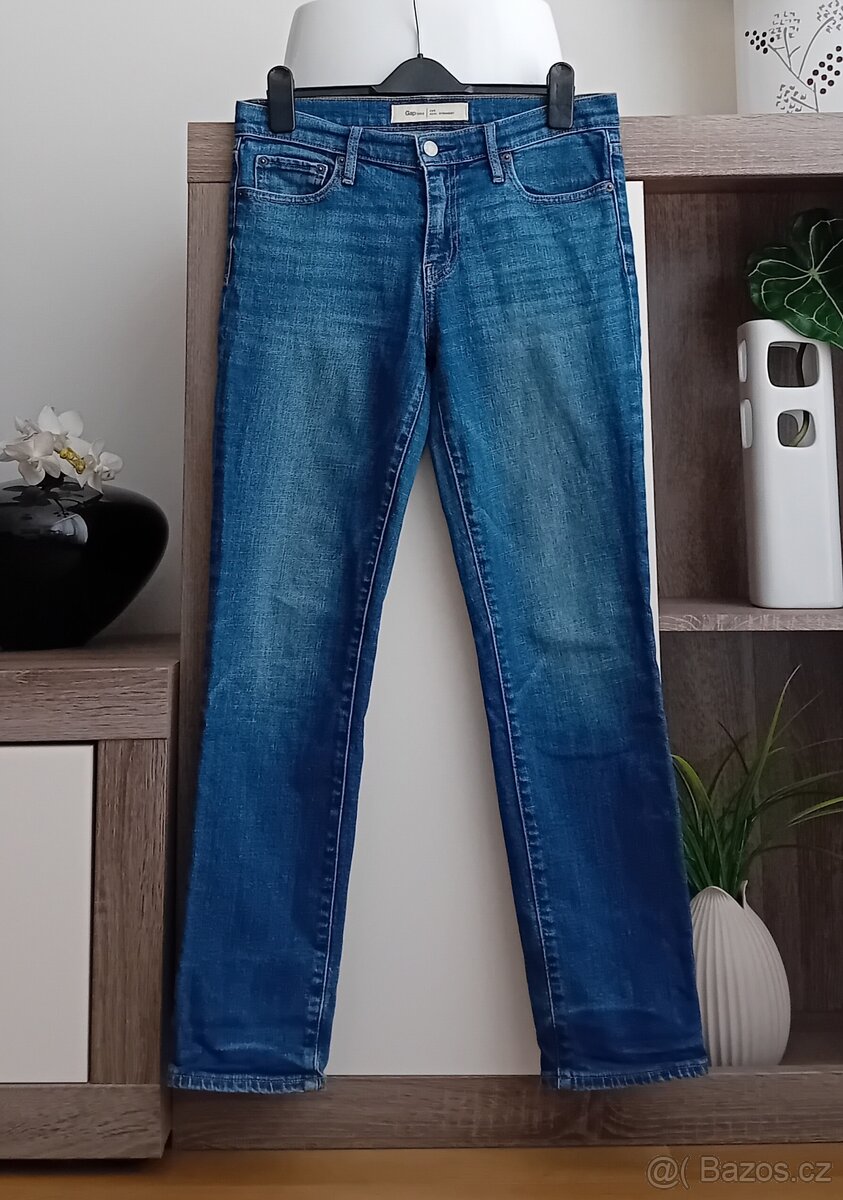 GAP dámské džíny Real Straight vel. M