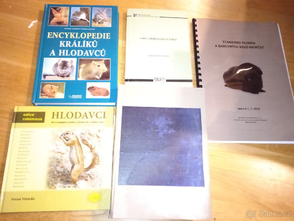 Knihy o hlodavcích a laboratorních zvířatech