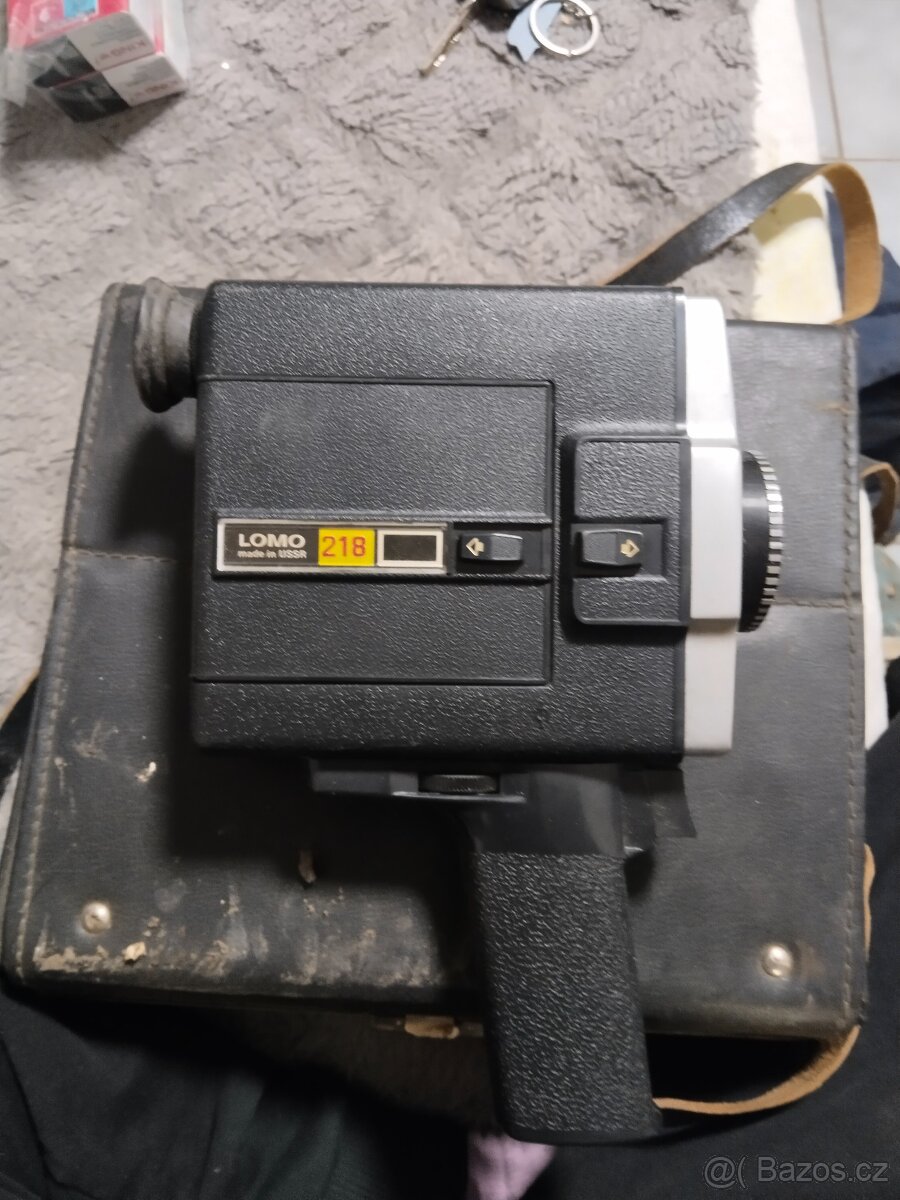Retro kamera Lomo 218+originální brašna