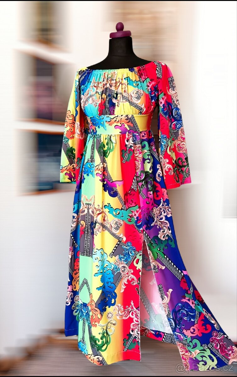 Nové šaty vel.S/M maxi