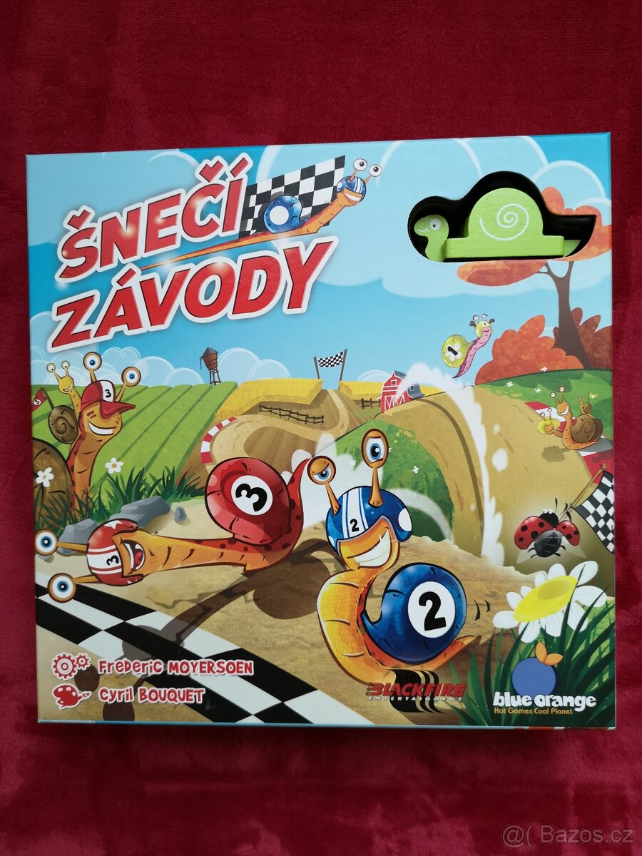 Šnečí závody - desková hra