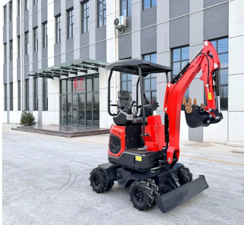 Kolový minibagr Digger