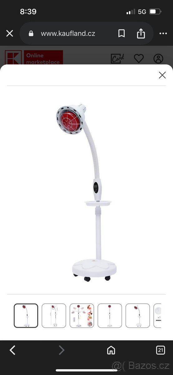 Nová Infračervená lampa.(275W)