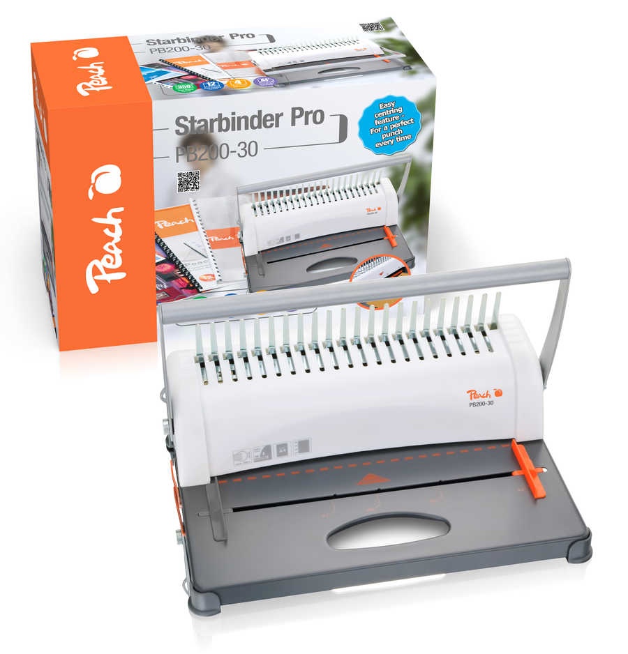 PEACH Star Binder Pro PB200-30 - Kancelářský ruční vazač
